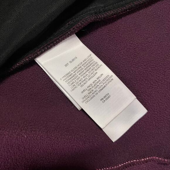 Columbia Titanium Jacket Fleece Lined Purple Omni Tech Softshell Fitted Small - Picture 7 of 7